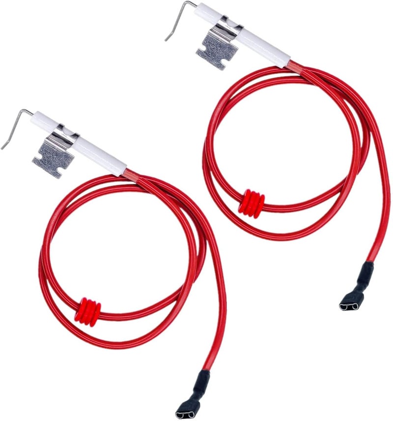 LDCRE موصلات إشعال الغاز ذات المجس الفردي مع تجميع الأسلاك، تناسب قطع غيار فرن RV من Suburban 232286، فرن الكامبر لـ Suburban 232286 فوق 934701426 SF-25، SF-30، SF-30F، SF-35 (سلسلة SF) 2Pack - Image 1